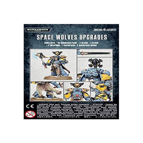 Games Workshop Games Workshop Warhammer 40K - Space Wolves Primaris Upgrades
