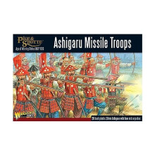 Warlord Games, Pike & Shotte - Ashigaru Missile Troops - Tabletop Miniatures Wargame