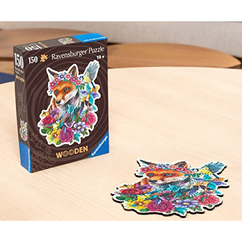 Ravensburger Ravensburger Χρωματιστός Λύκος 150 Τεμαχίων Ξύλινο Παζλ - 17512 - για Ενήλικες και Παιδιά 10+ 2