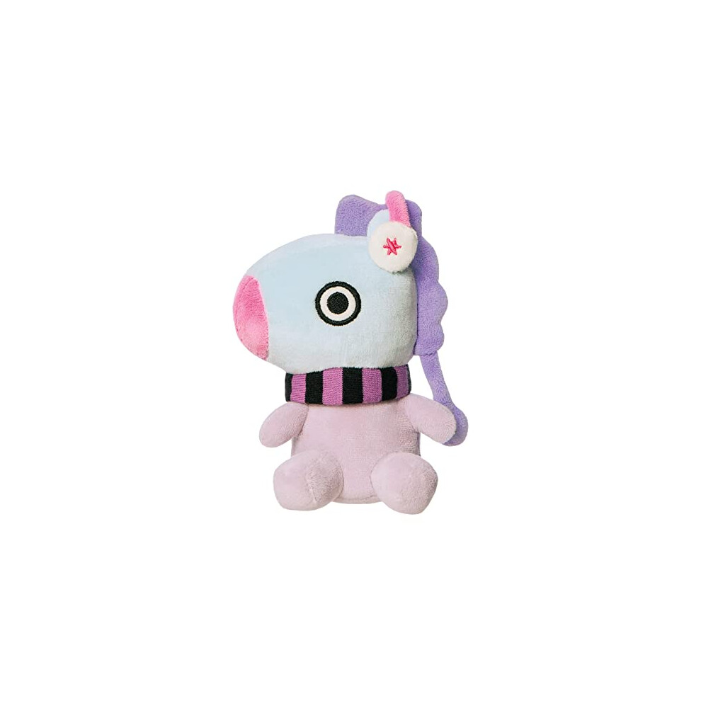 Aurora World Aurora, 61493, Bt21 Official Merchandise Mang Winter, Soft Toy, And Purple/Blue