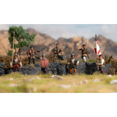 Renaissance: Conquistadorer (24 Multi-Deltahårde Plast 28mm Figurer) 1