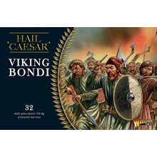 Viking Bondi - 28mm Scale Plastic Miniatures for Hail Caesar by Warlord Games - Highly Detailed Dark Age Era Miniatures for Table-top Wargaming