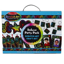 42045 Deluxe Party Favour Crafts | Scratch Art | 4+ | Gift for Boy or Girl