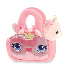 Aurora, 32934, Fancy Pal Princess Kitty, Eco-friendly soft toy, Pink - Plush Soft Toy