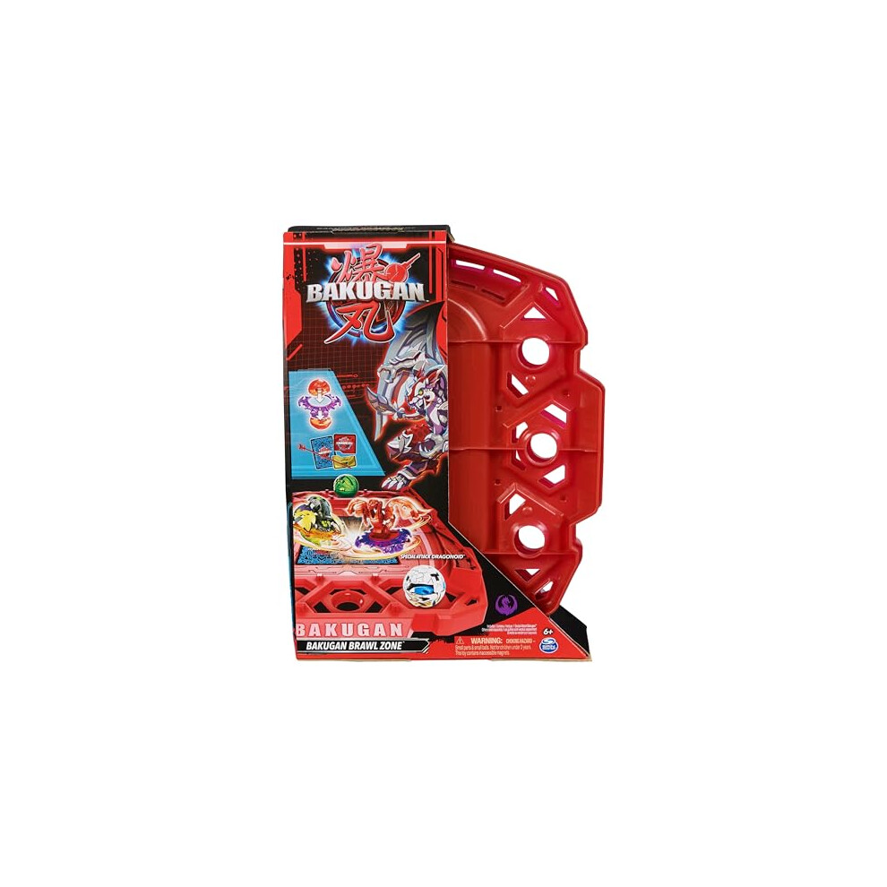 Bakugan Brawl Zone Compact Playset With Special Attack Dragonoid, Customisable Action Figure, Trading Cards, Kids' Toys For Boys And Girls 6 And Up
