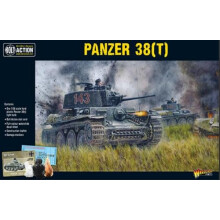Panzer 38(t) - 1:56 / 28mm Plastic Scale Model Tank For Bolt Action by Warlord Games - Highly Detailed World War 2 Miniatures for Table-top Wargaming