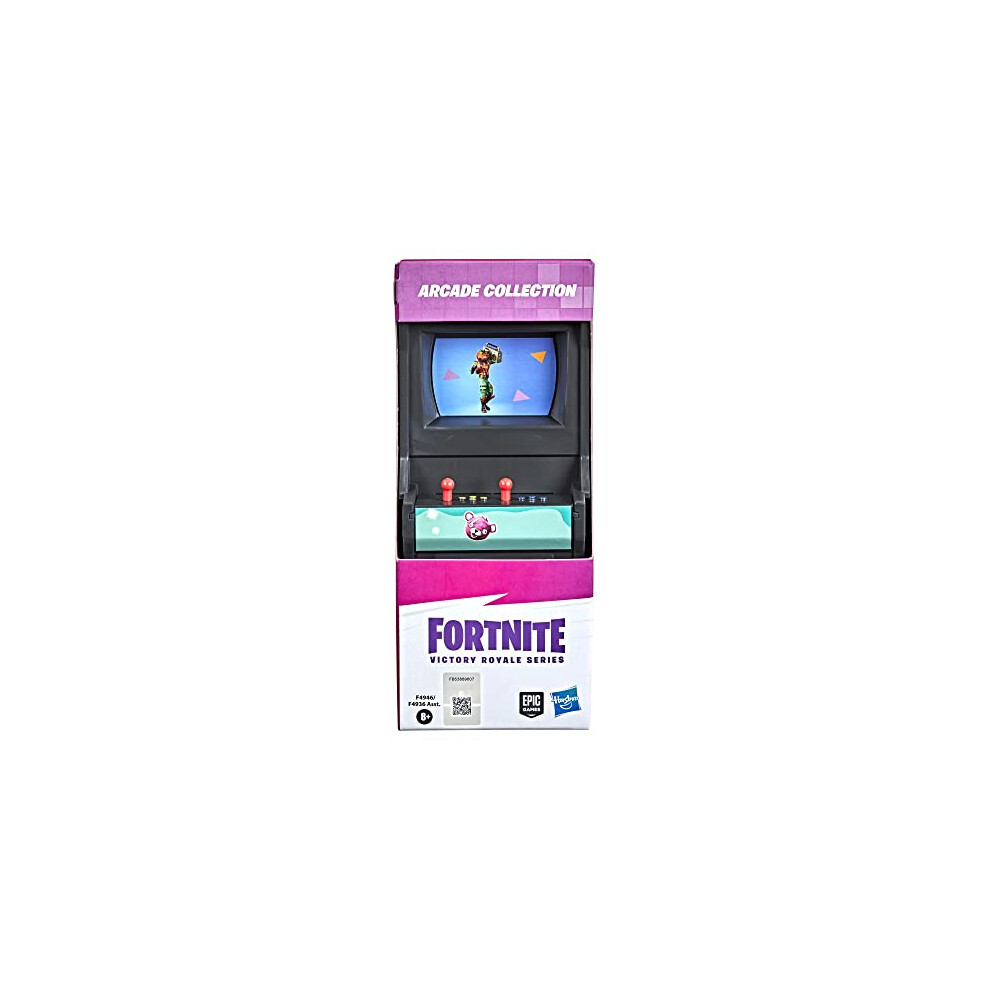 F49465X0 Fortnite Pink Arcade Machine Figure 15Cm, Multi-Coloured