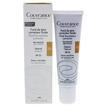(natural) COUVRANCE base de maquillaje fluida pieles sensibles