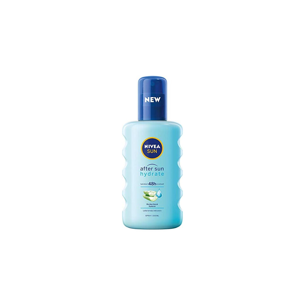 Nivea After Sun Soothing Spray Hydrate Moisturizer, Aloe Vera, 1 Count