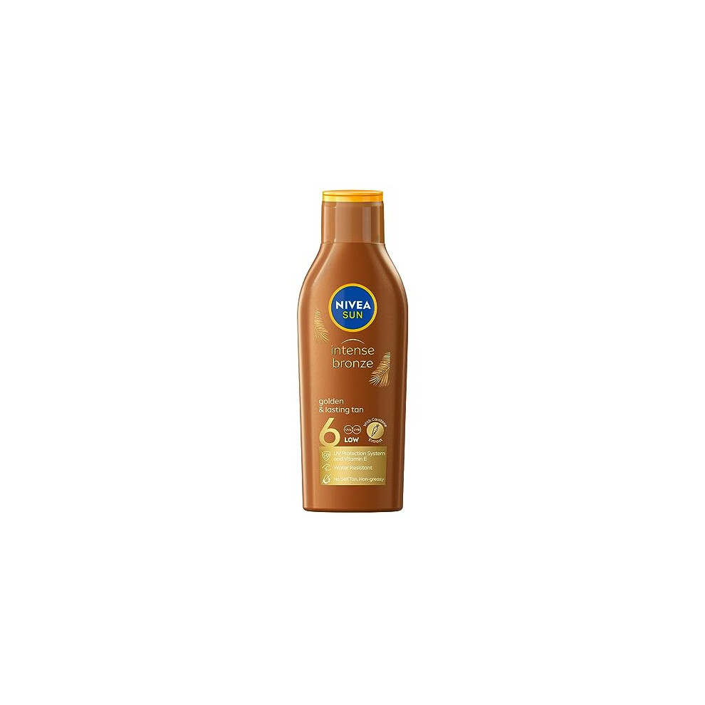 Nivea Bronze Sun Intense Carotene Sun Lotion Spf 6 200 Ml
