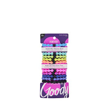 Neon Colored Forever Hair Elastics, Assorted Colors, 10CT