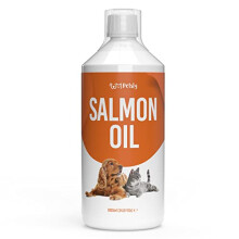 Salmon Oil for Dogs UK - 1000ml - Organic Dog Salmon Oil and Salmon Oil for Cats - Omega 3/6/9 for Dog Joints - Salmon Oil for Dogs UK 1L and Salmon