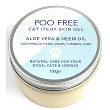 - Gel for Itchy Cats- 99% Natural - Aloe Vera, Neem. Cools, Moisturises, Soothes, Relieves Itchiness. Non Greasy, Rapidly Absorbed. 100g