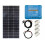 Lowenergie 100w Mono Solar Panel Kit Battery Charging MPPT Controller Z Brackets with Mounting Brackets and Cables 1