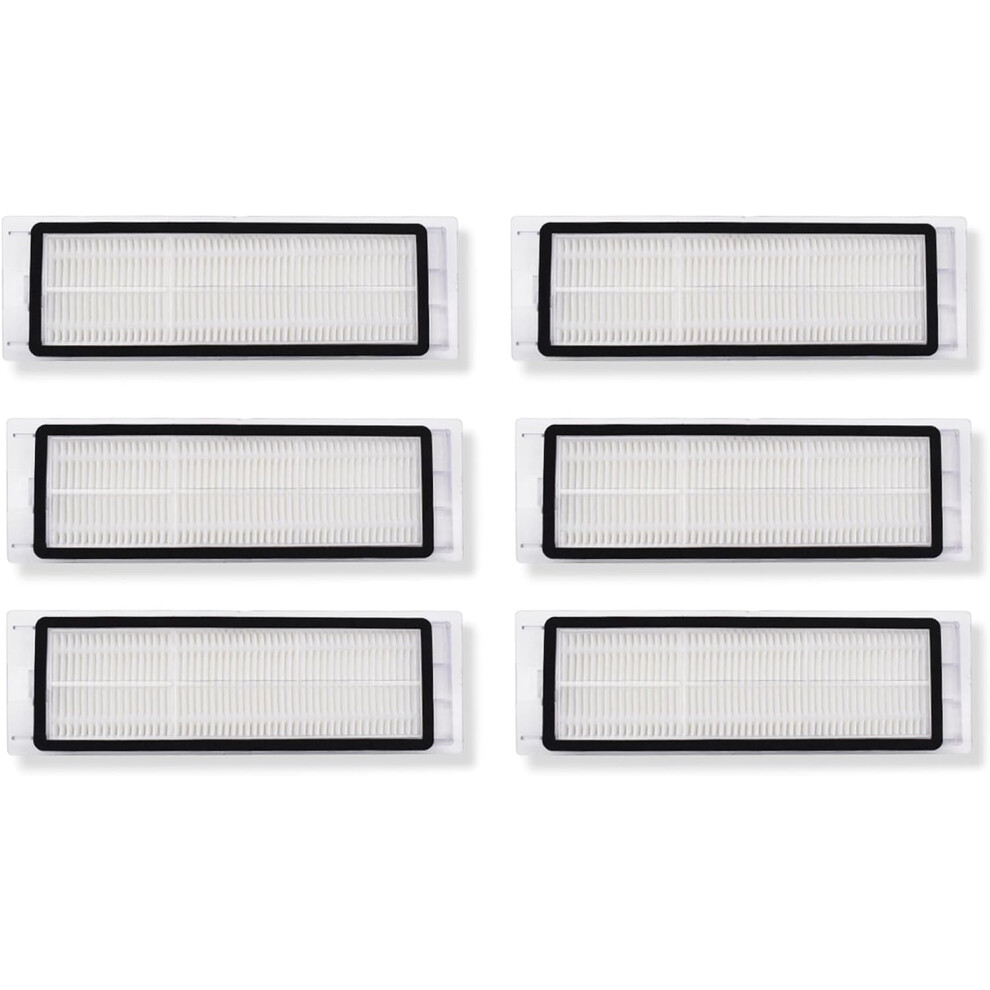 (6 Filters) HMHAMA Robot Vacuum Cleaner Replacement Accessories for Roborock P10, With 6 Mop Pads-image-OPC-PDV5PC7-NEW