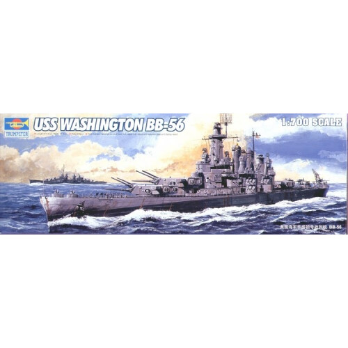 TRU05735 - Trumpeter 1:700 - USS Washington BB-56