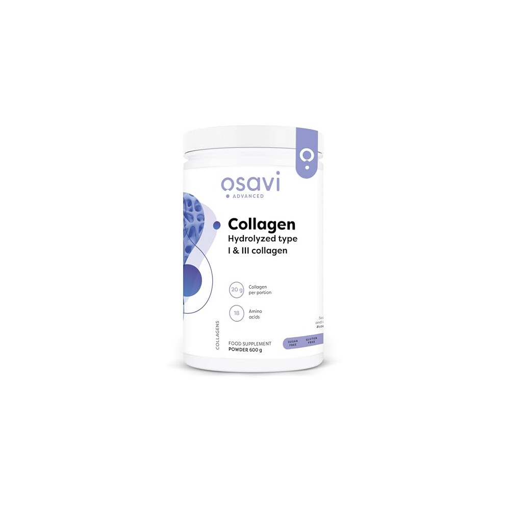 Osavi Collagen Peptides - Hydrolyzed Type 1 & 3-600G