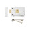 Yale Locks P402 Rimlock Chrome Finish 62 x 76 mm 1
