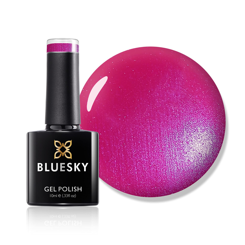 Gel Nail Polish, Tutti Fruitti 80506, Bright, Hot Pink, Pink, Long Lasting, Chip Resistant, 10 ml (Requires Drying Under UV LED Lamp)