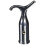 BH05852 Fanlight Skylight Window Catch Pole Hook - Polished Chrome 1