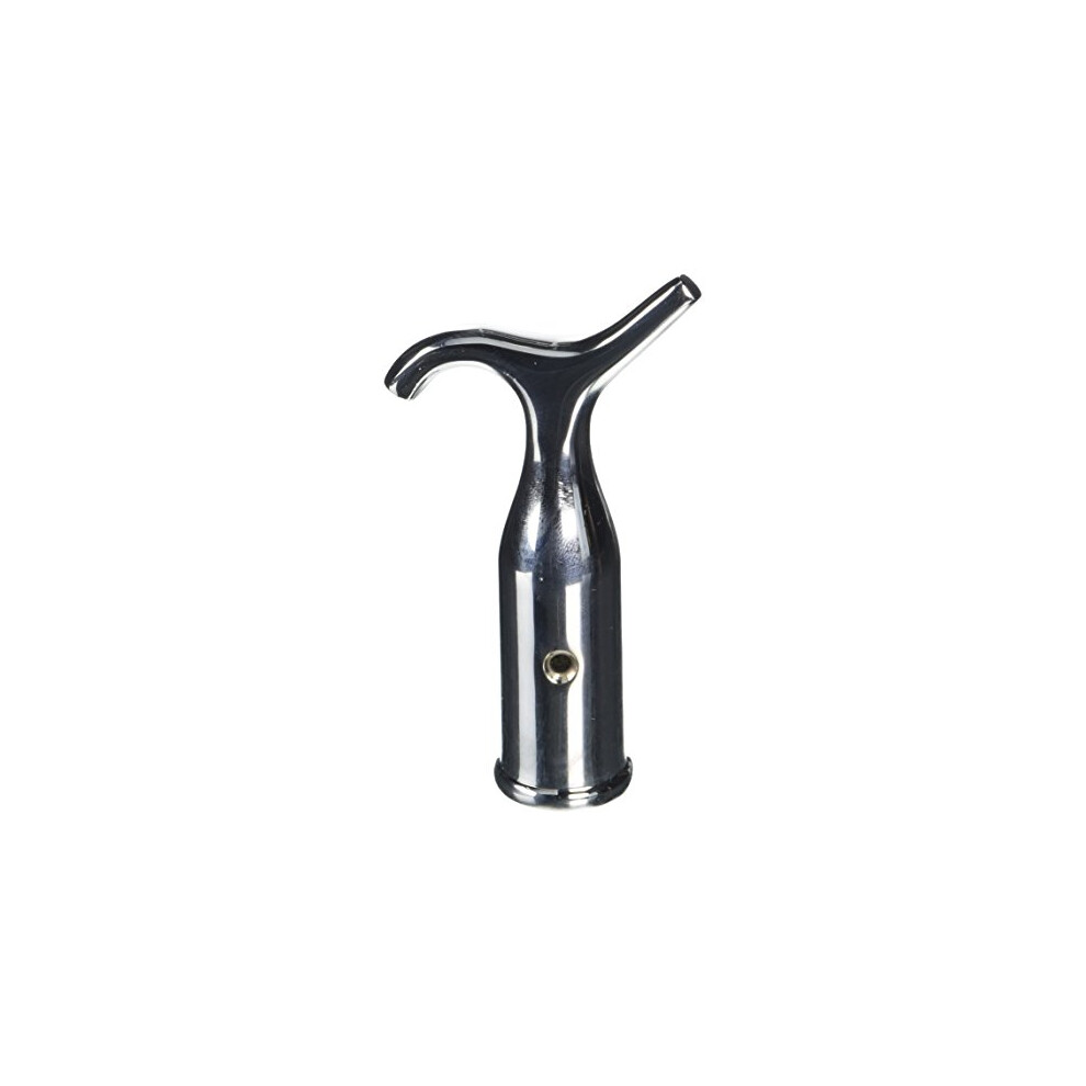 Bh05852 Fanlight Skylight Window Catch Pole Hook - Polished Chrome 5013249447333