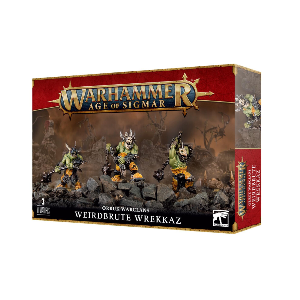 - Age of Sigmar - Orruk Warclans: Weirdbrute Wrekkaz