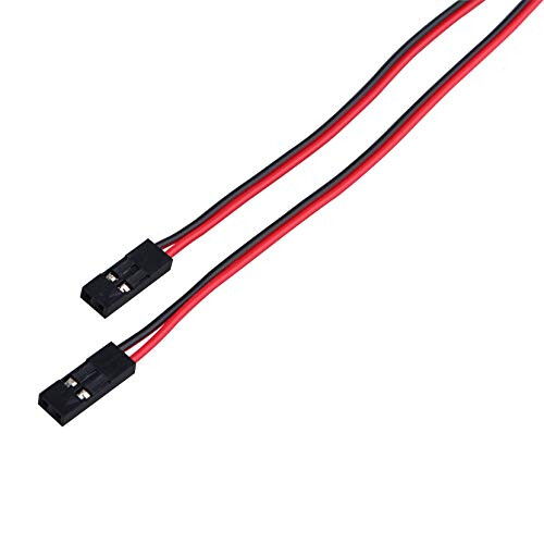 2PCS ATX PC Computer Motherboard Switch On Off Reset Power Cable Case Power Supply Reset Switch Cable Desktop Computer Host Switch Cable Power Button 2