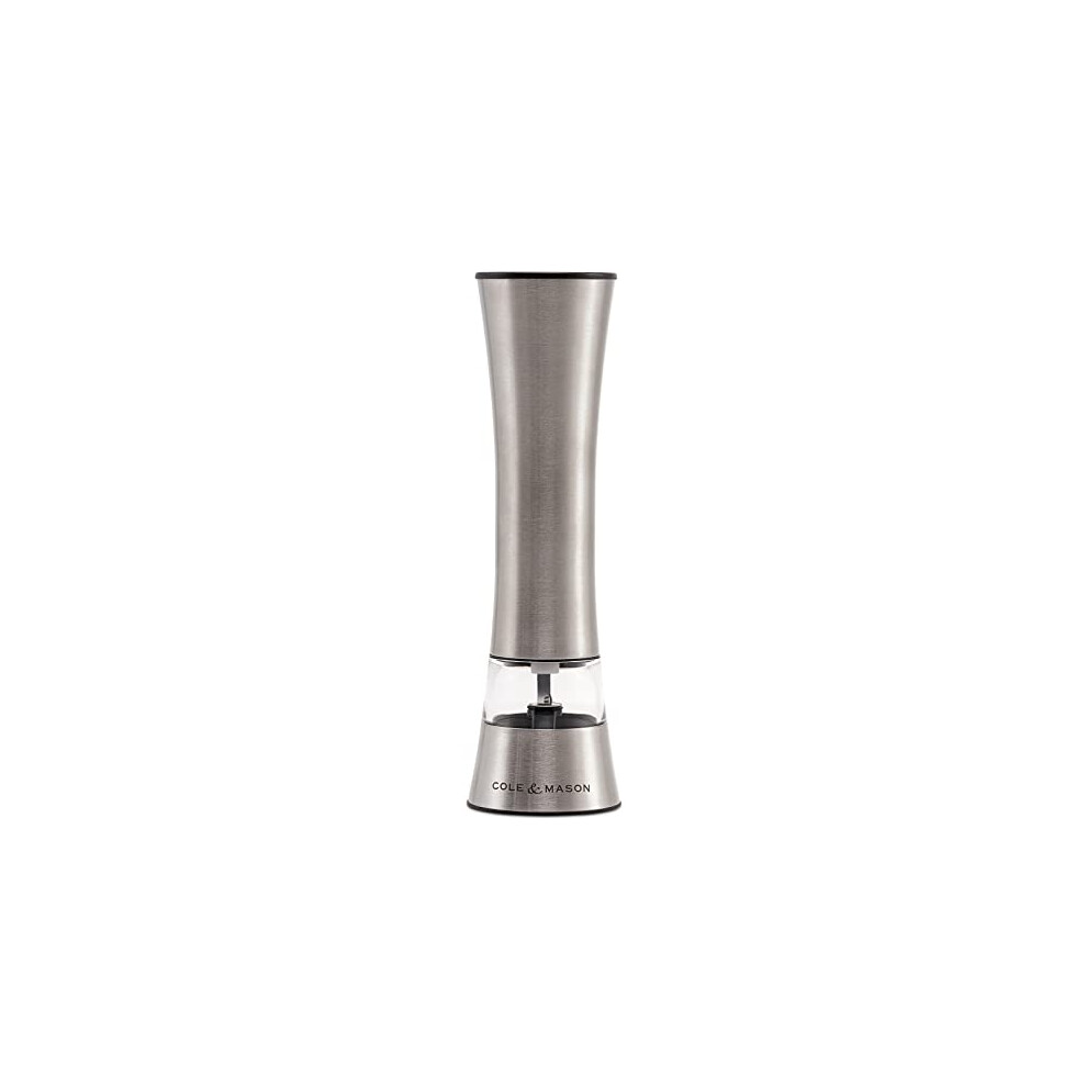 Cole & Mason Burford Classic Electronic Mill, Steel, 180Mm