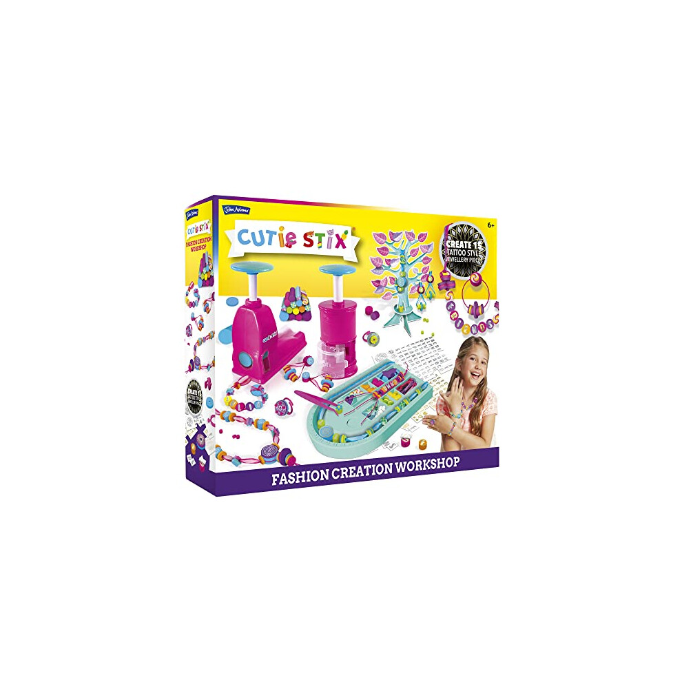 John Adams | Cutie Stix Fashion Creation Workshop: Create 15 Tattoo Style Jewellery Pieces | Arts & Crafts | Ages 6+