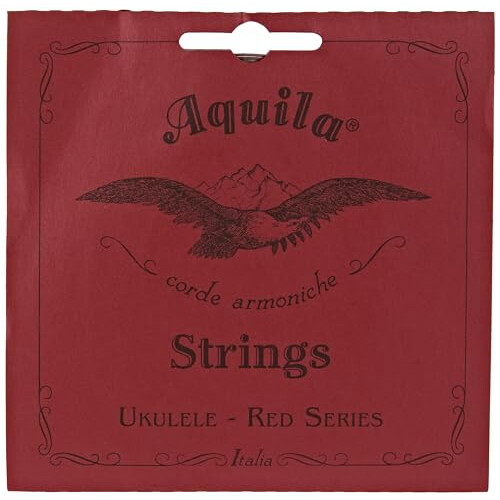 Red Series AQ-88 Tenor Low G Ukulele Strings 4-Piece Set