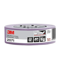 Professional Masking Tape 2071, Sensitive Surfaces, Purple, 36 mm x 50 m, 1 Roll/Pack