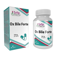 Ox Bile 500mg 90 Capsules, 3rd Party Lab Tested, High Strength Supplement