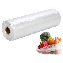 JKG 400 x Medium Food and Sandwich Bags | Fridge Freezer Food Bags Rolls - Kids Sandwich bags | Clear Plastic Food Bags All Types of Food