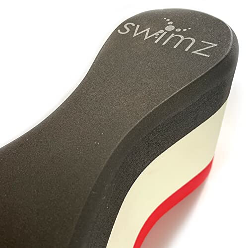 Senior Club Pull Buoy - Black/Red/White 1