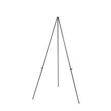 Display Easel Ultra Lightweight, Black Folding Metal, Height: 150 cm