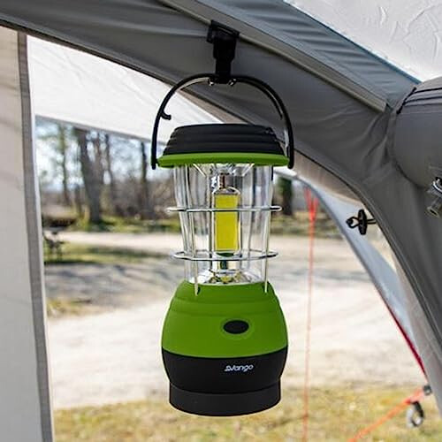 Vango Lunar 250 Rechargeable Battery Powered Camping Lantern - Green 2