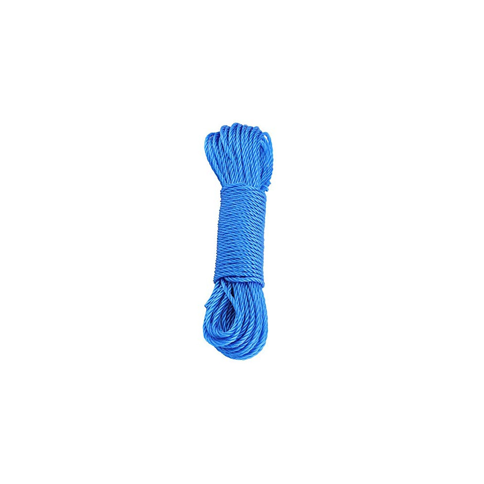 All Purpose Rope, 20M Multi-Functional Nylon Cord String Washing Line Climbing Traction Tying Shade Net Rope For Camping Outdoor Garden Garage Twisted 736077840248