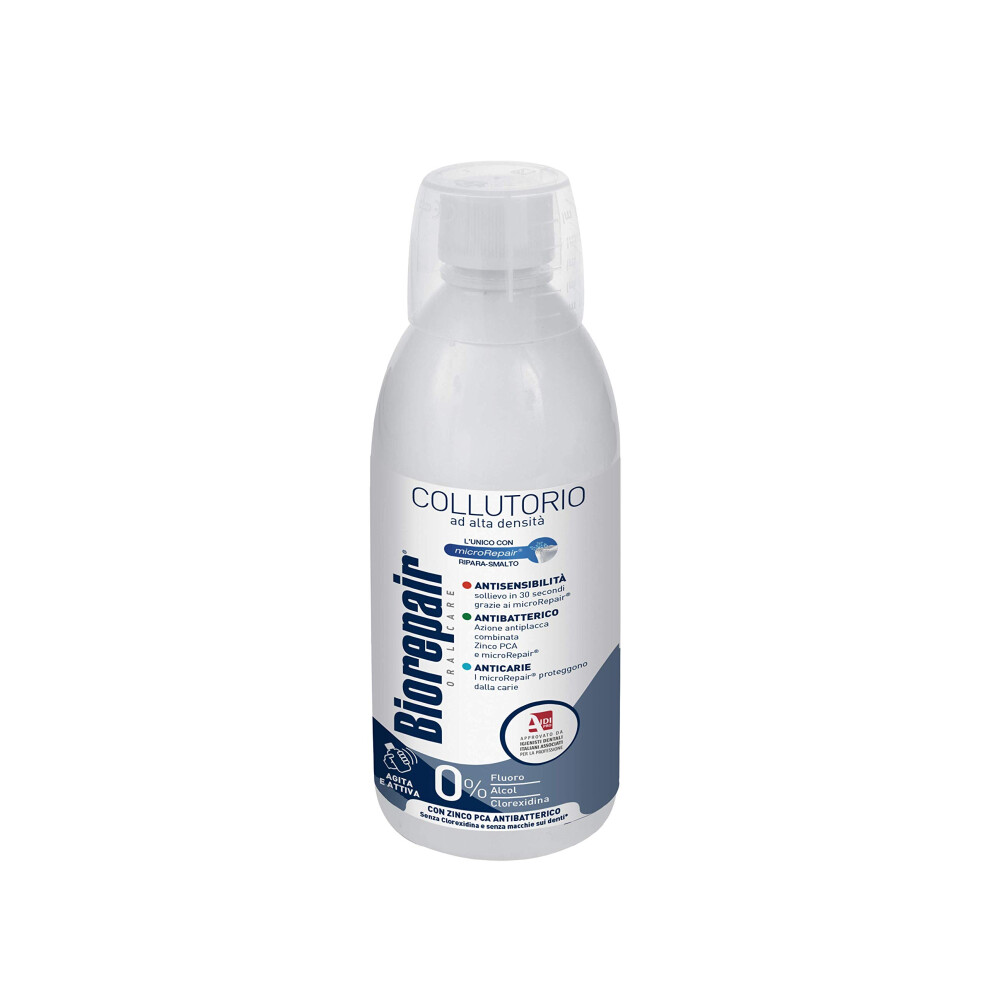 Biorepair 4 Actions With Antibacterial Mouthwash