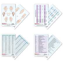 - Student Midwife Reference Card Set: Weight Conversions, Bishop Score, Foetal Positions, Abbreviations