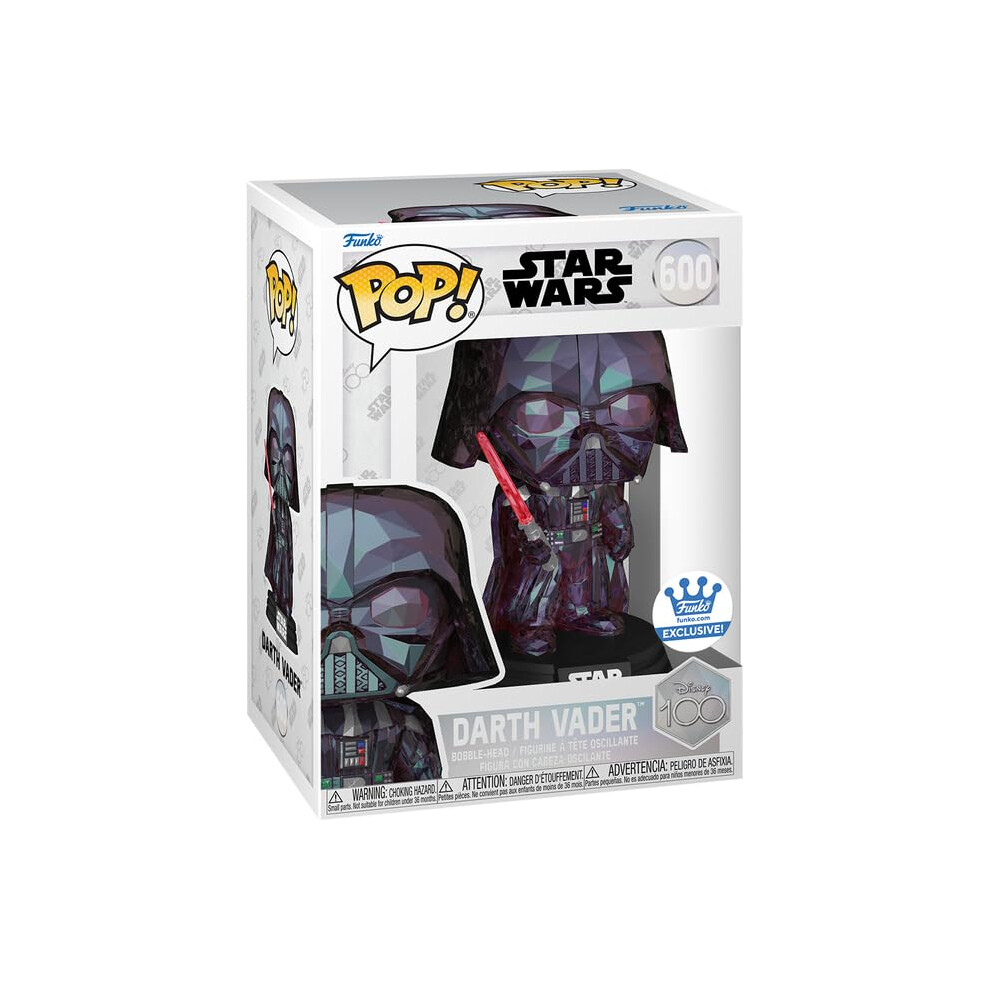 Pop! Star Wars: Darth Vader (Faceted) #600 Funko Shop Exclusive Vinyl Figure Collectibles