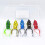 Artificial Soft Ray Frog Baits Set Jigging Frog Fishing Lure with Hooks Fishing Tackle Freshwater/Saltwater (5PCS Frog) 6