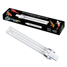9W Pond Filter bulb – UVC ultra violet bulbs for Filters & Clarifiers – Germicidal G23 2pin PLS lamp base for replacing UV bulbs in garden pond