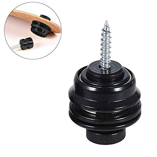 4pcs Guitar Strap Lock Flat Head Metal Button Security Straplock Quick Release Strap Retainer System for Electric Acoustic Guitar Replacement 1