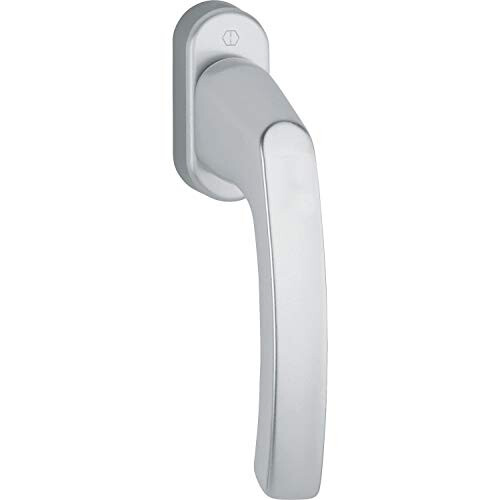 10774659 Window Handle LèGE Concealed Screwed 7 x 40 cm Anodised Silver