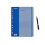 A4 1-31 Index, Heavy Duty Plastic and Cardboard, Blue/White 4