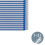 A4 1-31 Index, Heavy Duty Plastic and Cardboard, Blue/White 3
