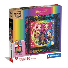 38810 Rainbow High 60 Frame High-60 Pieces-Jigsaw Puzzle for Kids Age 6, Multicoloured, Medium