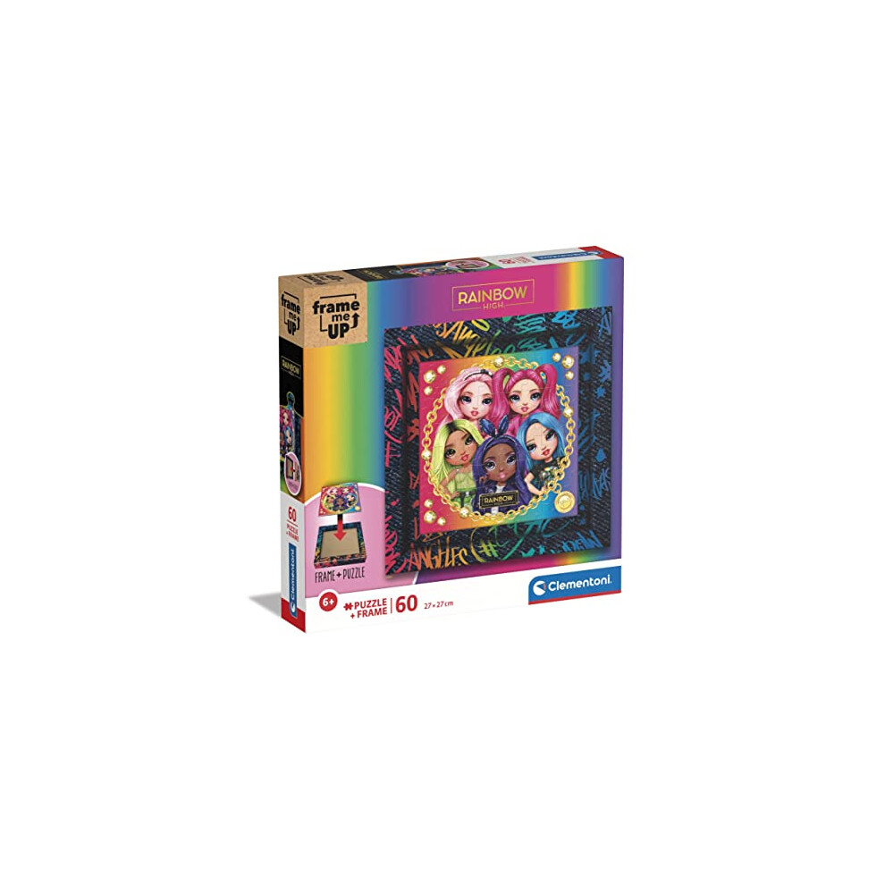 38810 Rainbow High 60 Frame High-60 Pieces-Jigsaw Puzzle for Kids Age 6, Multicoloured, Medium