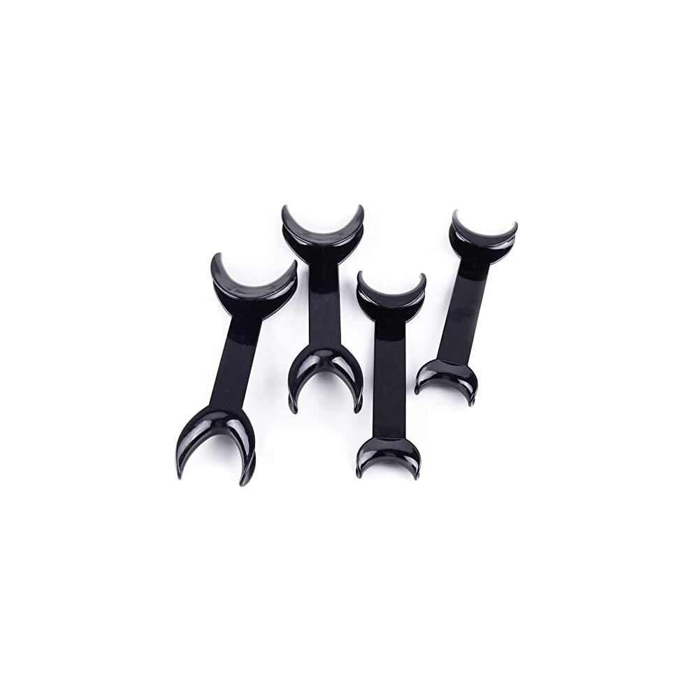 Caurgcher 4 Pcs Dental Retractor Plastic Dental Cheek Lip Intraoral Mouth Opener T Shape Orthodontic Retractor Opener For Teeth Whitening Dental Orthodontic