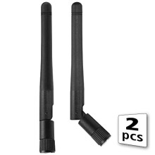 AKASA Routeur, Wifi, Réseau Akasa Omni-Directional Tri-Band WiFi Antenne - 2er-Pack, Schwarz 269201